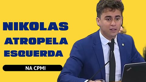 NIKOLAS FERREIRA ATROPELA ESQUERDA NA CPMI