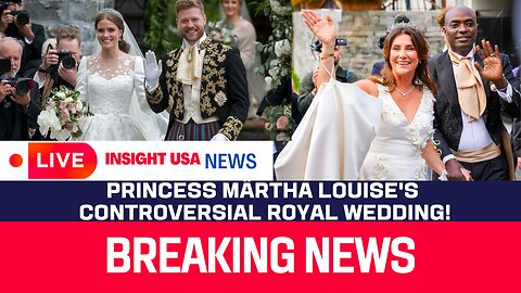 Princess Märtha Louise's Controversial Royal Wedding!