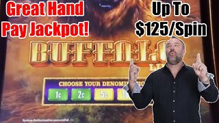 Buffalo Link! Foxwoods! Up To $125/spin! - Hand Pay Jackpot! Dragon Link