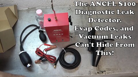 ANCEL S1000 Diagnostic Leak Detector. AKA, A Smoke Machine. The Tool Is Needed To Diag Evap Codes.