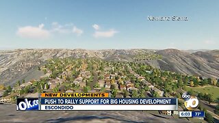 Push to rally support for big housing development