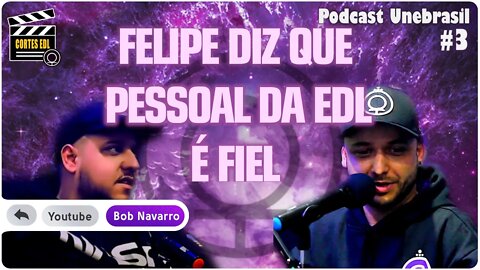 Bob pergunta para Felipe sobre trajetória do Isto não é - Podcast #podcastunebrasil