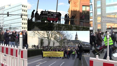 🟢[Demo] Demonstration gegen Corona-Politik in Hamburg