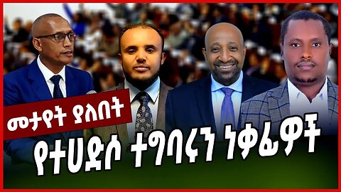 የተሀድሶ ተግባሩን ነቃፊዎች || parlama || desalegn chane || MAR-27-23