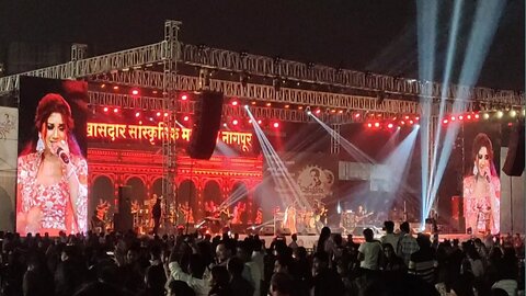 Shreya Ghoshal Live Concert Nagpur || Khasdar Sanskruitik Mahotsav Nagpur 2023 || Live Program