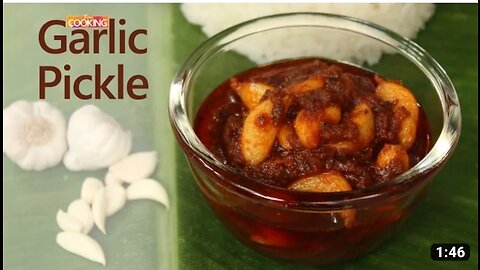 How to make garlic pickle at home