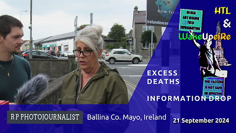 Excess Deaths Information Drop in Ballina - Interview no. 2