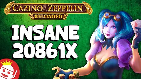 ♣️ CAZINO ZEPPELIN RELOADED ♦️ INSANE MULTIPLIER WILD LINE RUN! ♥️