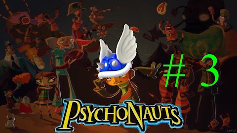 Psychonauts # 3 "Breaking Nein's Cube and The Missing Brain"