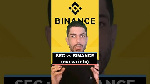 El motivo de la causa #SEC vs #Binance round