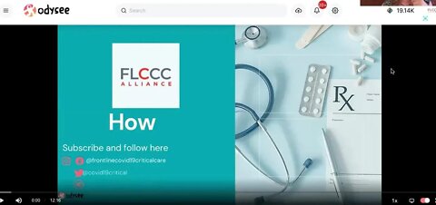 The FLCCC Odysee page: How to stream video to your device and how to navigate our playlists in detail