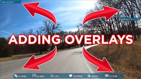 How to Add Overlays to Your Ride