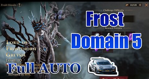 🧊🧊 Full AUTO F2P! Ice Domain 5 (w/ Team Comp and Gear)! 🧊🧊