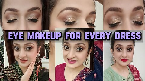 One Eye Makeup Look for ALL 🥻👗👘👚!!