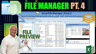 Create this Excel File manager, with AMAZING File Preview [Part 4]