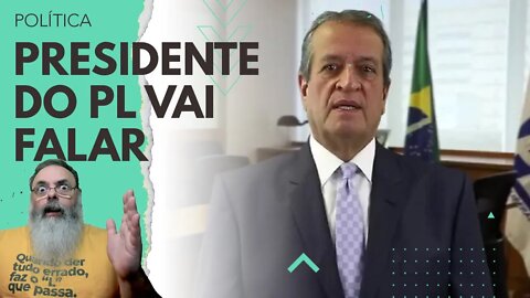 VAMOS ACOMPANHAR AO VIVO: VALDEMAR da COSTA NETO, PRESIDENTE do PL, VAI FALAR sobre AÇÃO no TSE