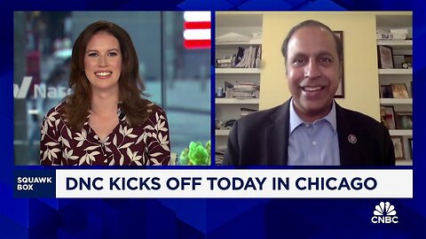 Rep. Krishnamoorthi on DNC 2024, U.S.-China tensions and Harris' economic agenda