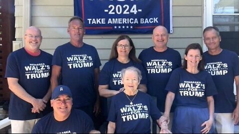 “WALZ’S FOR TRUMP” – Tim Walz’s Family Snubs Harris-Walz, Endorses Trump