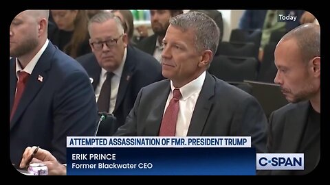 Erik Prince's opening statement: Trump's attempted assassination 8/26/2024