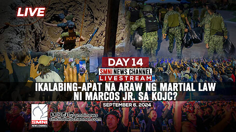 LIVE: Ika-14 na araw ng martial law ni Marcos Jr. sa KOJC? | September 6, 2024