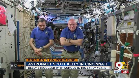 Astronaut Scott Kelly chats with Craig McKee