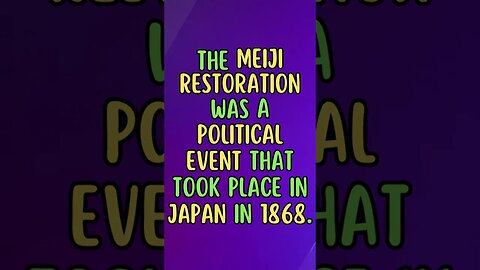 Uncovering a Fact of History!👀 #shortsfact #historyfacts #history #meiji #restoration #imperialjapan