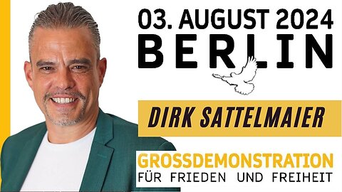 Unrecht und Widerstand – Dirk Sattelmaier fordert von den Medien: «Befreit die Bürgerstimmen!»