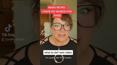 MARS IN RETO! WHAT TO DO!