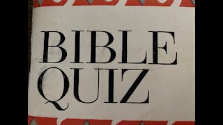 Bible Quiz 5 ⭐️