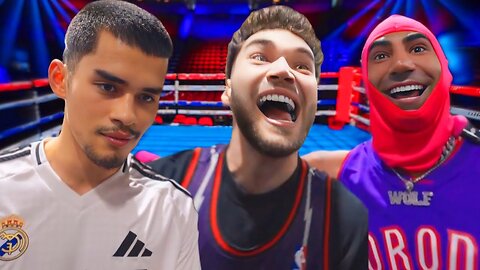 Fousey, Adin Ross & SNEAKO Host Boxing Tryouts In Toronto!