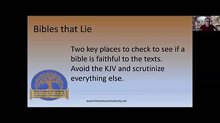 Bibles that Lie