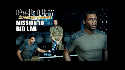 COD Advanced Warfare Walkthrough Gameplay Part 10 Bio Lab Campaign Mission 10 Ultra Settings[4K UHD]