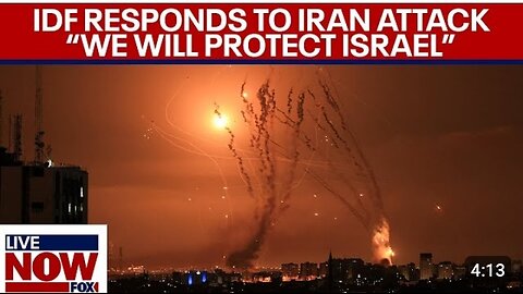 Iran attack: Israel respond after 350+ missiles, rockets fired