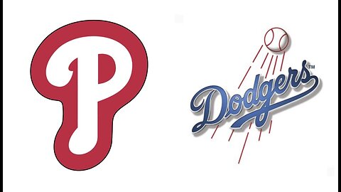 Phillies @ Dodgers. Game 2 of 3 Game Series. MLB the Show 24.