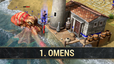 1. Omens | Fall of the Trident (Hard) | Age of Mythology: Retold