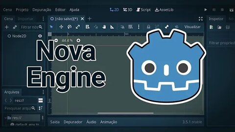 FINALMENTE NOVA ENGINE PARA CRIAR JOGOS DE VERDADE!!!