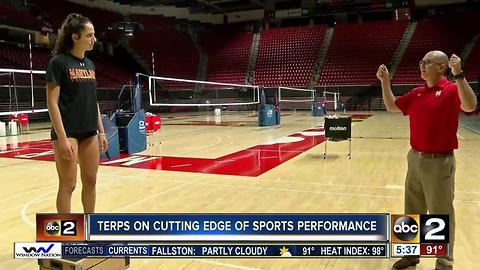 Terps on cutting edge of sports performance