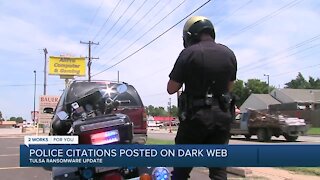 Tulsans urged to take precautions after Tulsa police citations posted on dark web