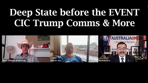 CIC Trump Comms And More - Riccardo Bosi And Derek Johnson - August 31..