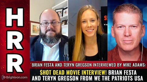 SHOT DEAD MOVIE INTERVIEW! BRIAN FESTA AND TERYN GREGSON FROM WE THE PATRIOTS USA