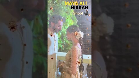 MaYa Ali | Nikkah Shoot 📽 | #mayaali #shorts #maya #nikkah #tkdvidzpr