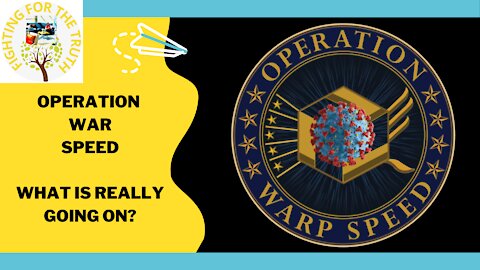 OPERATION WAR SPEED -WHAT IS REALLY GOING ON?