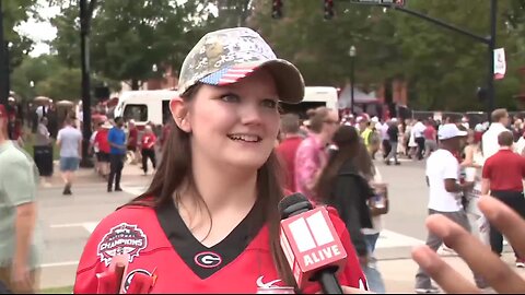 What Georgia, Alabama fans said about Donald Trump attending big game in Tuscaloosa