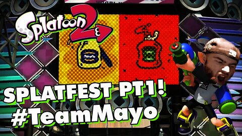 [🔴LIVE] 🦑Splatoon 2 Splatfest Pt1 #TeamMayo - Mayo & Ketchup For Brunch!🦑