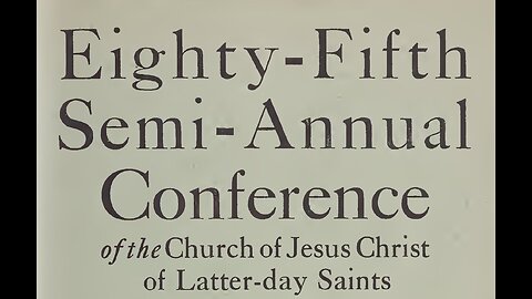 A Prayer for Peace | Charles W. Penrose | 1914 October General Conference