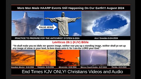 More Man Made-HAARP-Events-Still-Happening-On-Our-Earth!!! August 2024