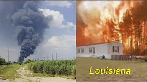 LOUISIANA IS BURNING! CHEMICAL PLANT EXPLOSIONS & WILDFIRES! [27.08.2023] WATCH