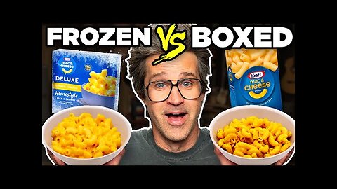 Frozen vs. Boxed Food Taste Test