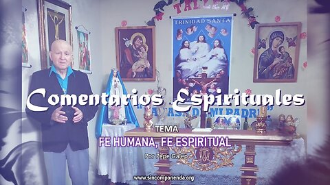 FE HUMANA, FE ESPIRITUAL