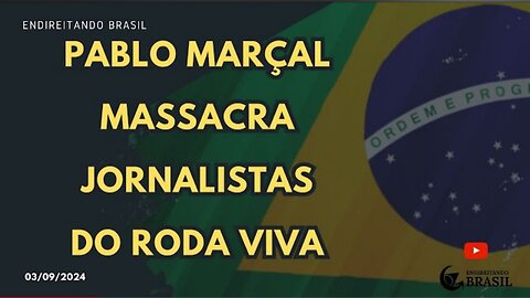 PABLO MARÇAL massacra jornalistas do RODA MORTA